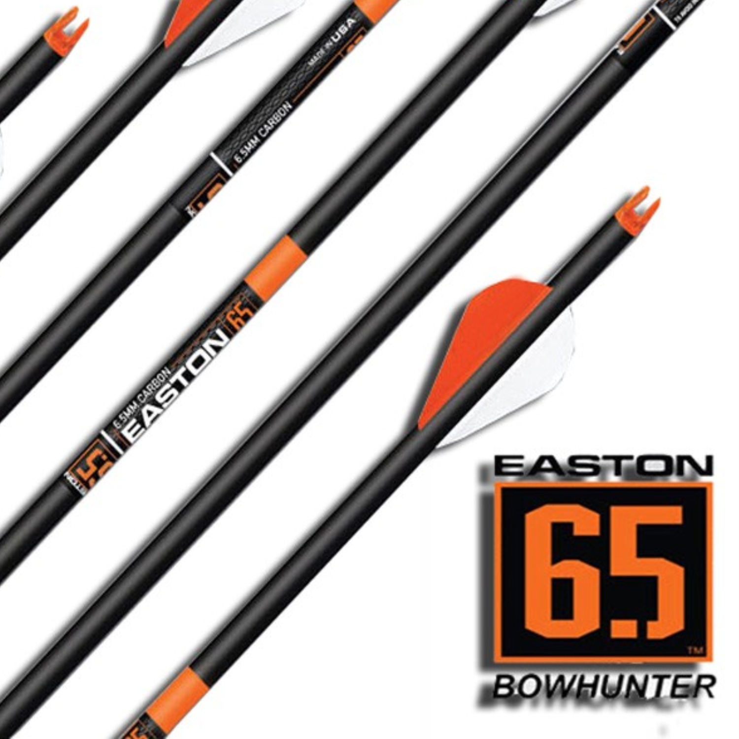 Easton Bowhunters 6.5 Fletched Arrows - 6 Pack