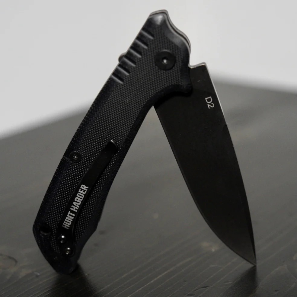HUTO Hunt Harder Folding Knife - Image 3