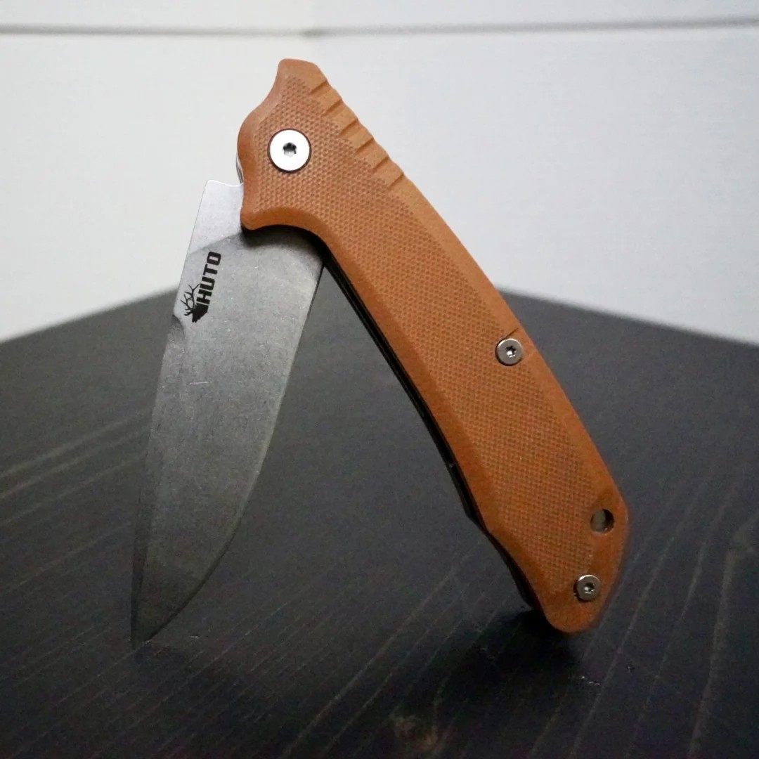 HUTO Hunt Harder Folding Knife - Image 4