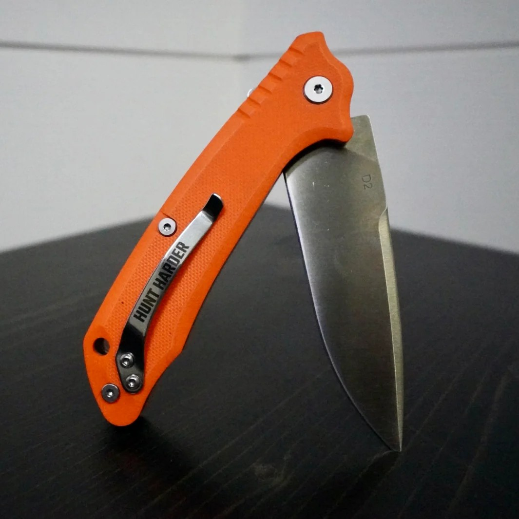 HUTO Hunt Harder Folding Knife - Image 7