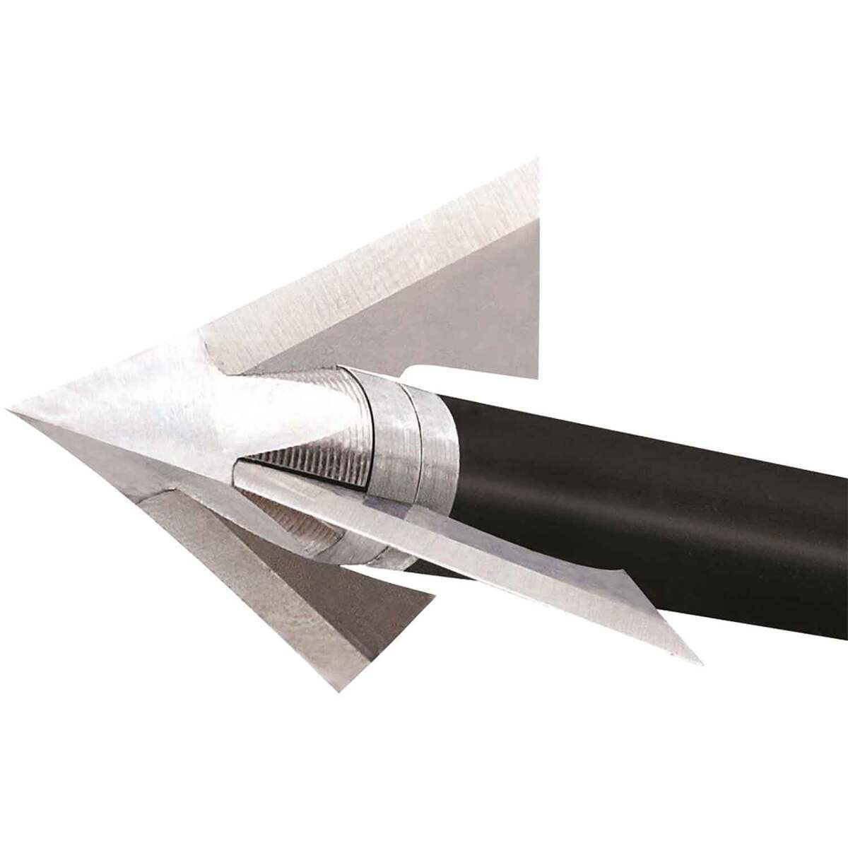 QAD Exodus Fixed Blade Broadheads 3-Pack - Image 2