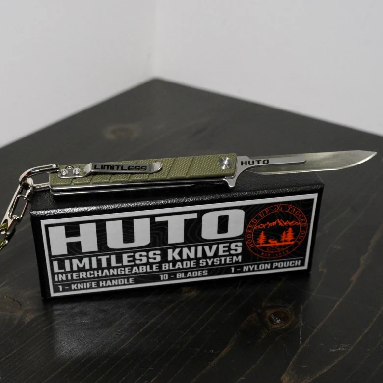 HUTO Limitless Folding Replaceable Blade Knife - Image 2