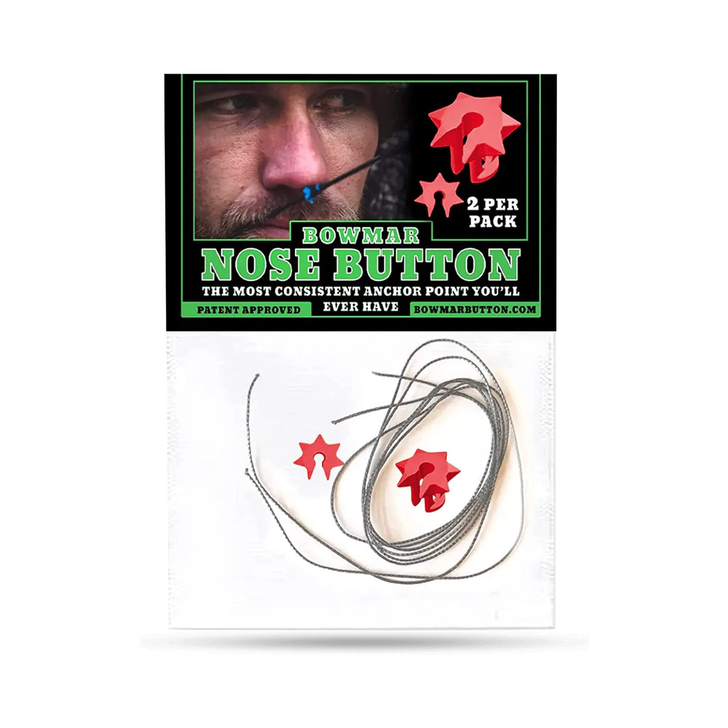 Bowmar Archery Nose Button - Image 5