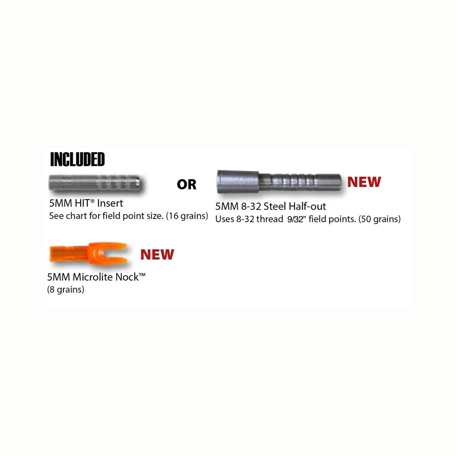 Easton 5.0 Arrow Shafts - 6 Pack - Image 3