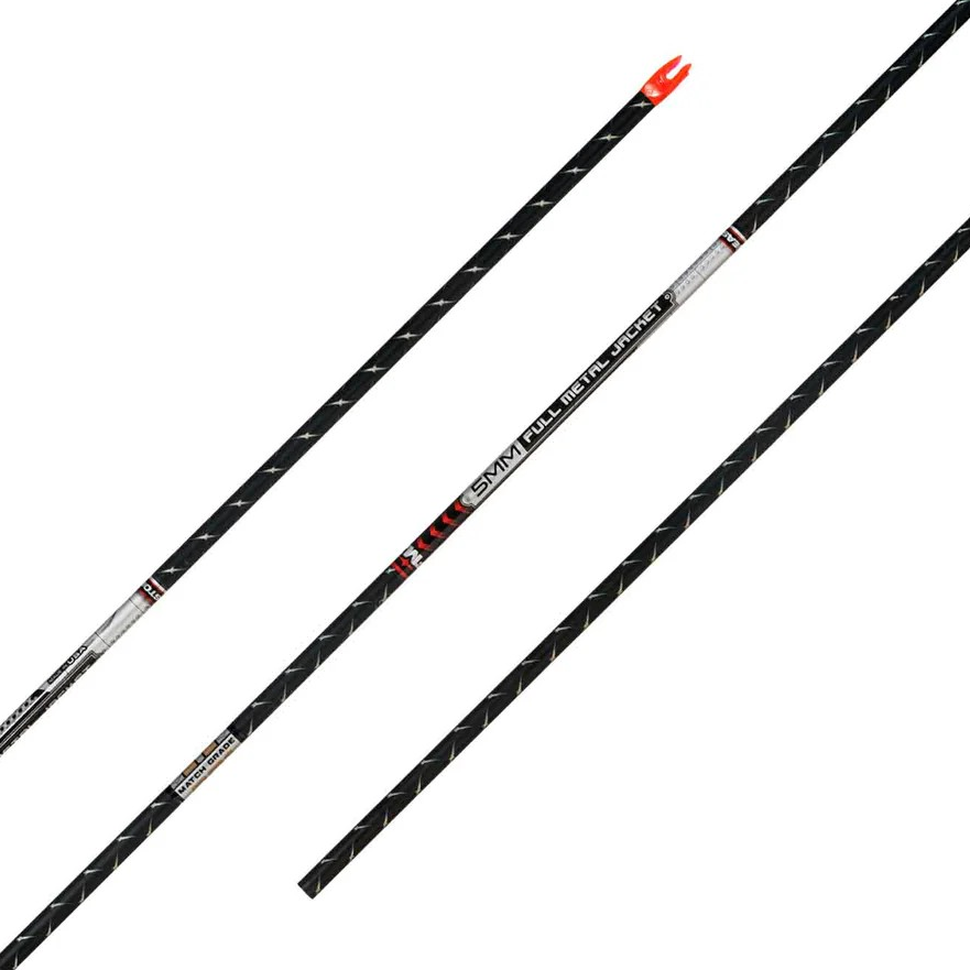 Easton 5mm FMJ MG W/HIT Arrow Shafts – 6 Pack
