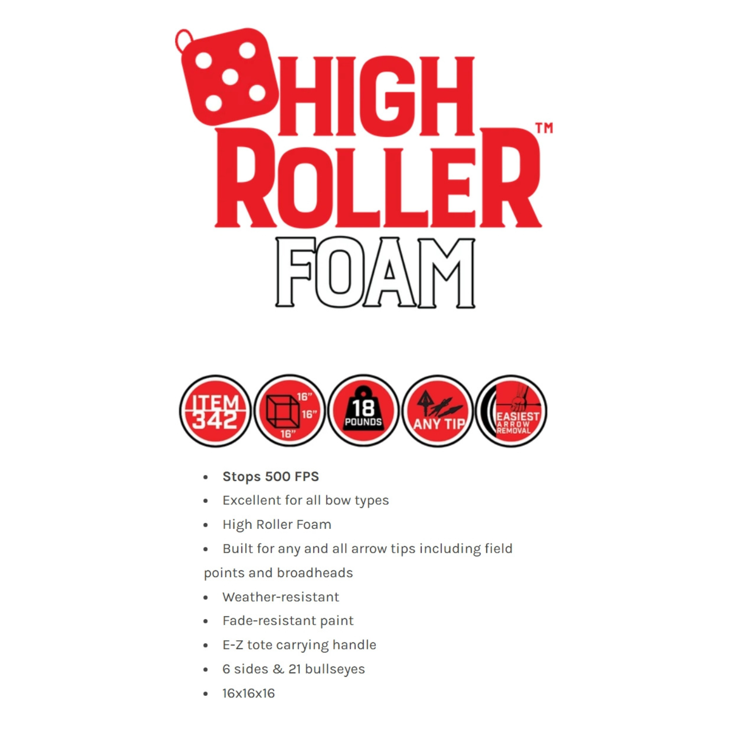 Morrell Big High Roller Foam Target - Image 4