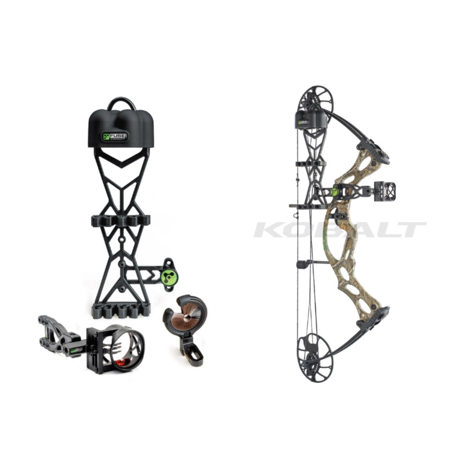 Hoyt Archery Kobalt RTH RH Youth Bow Package